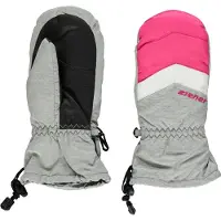 Ziener Fäustlinge Lettero AS(R) Mitten Gloves Kinder Light Grey / Pop Pink / White-6.5