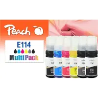 Peach 321706, Standardertrag, Schwarz, Cyan, Grau, Magenta, Gelb, 70 ml, 70 ml, 6 Stück(e), Multipack