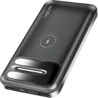 Logilink PA0305, 8000 mAh, Lithium Polymer (LiPo), Kabelloses Aufladen, 3,7 V, 10 W, Schwarz