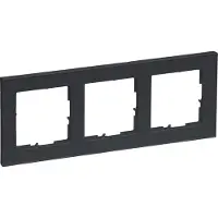 Legrand SEANO+, 3-fach Rahmen, Anthrazit lackiert, 1 Stk.