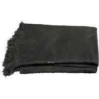 David Fussenegger Fussenegger UNI-Designer Kuscheldecken - MIT FRANSEN 150/200cm anthrazit
