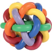 Trixie Knotted Ball Ø10 Cm Mehrfarbig