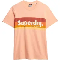 Superdry Terrain Logo Stripe Relxed Kurzarm-t-shirt