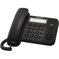 Panasonic KX-TS520, DECT-Telefon, Schwarz
