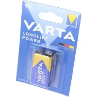 Varta 9V, Alkali, Prismatic, 9V, Blau, Blister