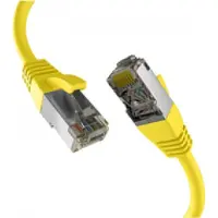 EFB Elektronik EC020200253, 15 m, Cat8.1, S/FTP (S-STP), RJ-45, RJ-45, Gelb