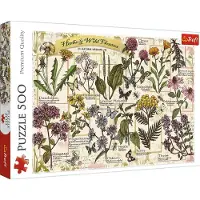 Trefl 37478, 500 Stück(e), Flora
