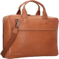 Plevier Onyx Laptoptasche 17.3" cognac