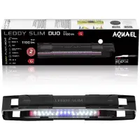 Aquael LEDDY SLIM DUO 16 W SUNNY PLANT&NIGHT 2.0 (40-60 cm) schwarz