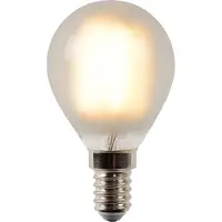 Lucide LED Leuchtmittel E14 Tropfen - P45 in Transparent-milchig 4W 400lm 1er-Pack