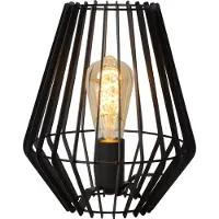 Lucide Tischlampe Reda Schwarz