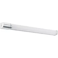 Eglo LED Wandlampe Tragacete 1, Spiegelleuchte mit Steckdose, Wandleuchte aus Aluminium und Kunststoff, Badezimmer Lampe, Feuchtraumleuchte, IP 44