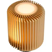 Lucide Tischlampe Turbin Gold