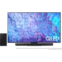 Samsung GQ-55Q80C (138 cm (55 Zoll), silber, UltraHD/4K, SmartTV, WLAN, Bluetooth, HDR, FreeSync, 100Hz Panel)