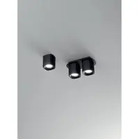 FABAS LUCE Spot Smooth GU10 120x130mm Schwarz