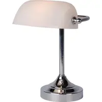 Lucide Schreibtischlampe Banker Chrom