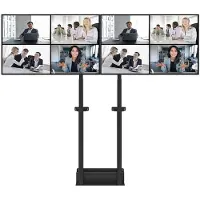 NeoMounts Adm-875bl2 Tv-ständer Mit Rollen