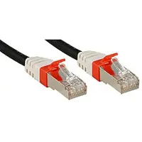 Lindy 45342, 40 m, Cat6a, S/FTP (S-STP), RJ-45, RJ-45, Schwarz