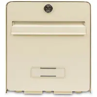 BURG-WÄCHTER Beige Galvanisierte Stahlbriefkasten Burg-Wachter - 36,5 x 28 x 31 cm