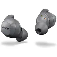 Lindy LE400W Kopfhörer True Wireless Stereo (TWS) im Ohr Auto Bluetooth Grau