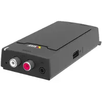 Axis 02370-001, Netzwerkbrücke, Ethernet/LAN, Schwarz