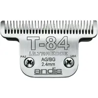 Andis Klingen für Rasierer T84 Stahl Kohlenstoffstahl (2,4 mm)