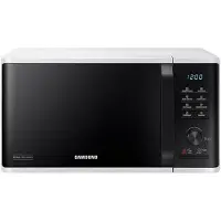 Samsung MS23K3555EW, Arbeitsplatte, Solo-Mikrowelle, 23 l, 800 W, Eingebautes Display, LED