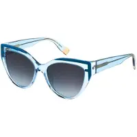 Furla SFU694 Shiny transparent azure 55/18/140 Damen Sonnenbrillen