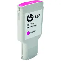 HP 727 Magenta DesignJet Tintenpatrone, 300 ml, DesignJet T920 Druckerserie, DesignJet T1500 Druckerserie, DesignJet T930 Druckerserie,..., Thermal Inkjet, Magenta, Singapur, 283 mm, 41 mm
