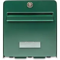 BURG-WÄCHTER Briefkasten aus galvanisiertem Stahl von Burg-Wächter in Grün
