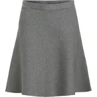 Object Strick Minirock Grau S