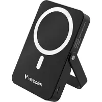 Verbatim - Charge 'n' Go Magnetic Wireless Power Bank with stand - 10000 mAh