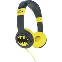 OTL TECHNOLOGIES DC Comics Bat signal, Kabelgebunden, Musik, 20 - 20000 Hz, 88 g, Kopfhörer, Schwarz, Gelb