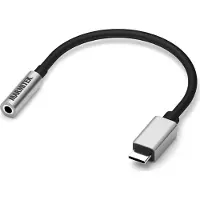 Marmitek USB C auf Audio Adapter Kabel - - Thunderbolt verbinden zu Audio - Schließen Sie kabelgebundene Kopfhörer mit Klinke an Ihr Telefon an und genieße hochauflösendes Audio - USBC