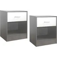 HTI Nachtschrank 2er-Set