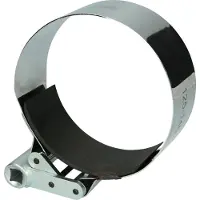 Ks Tools 1/2' Filter-Stahlband-Schlüssel, Ø 125-140 mm ( 460.1570 )