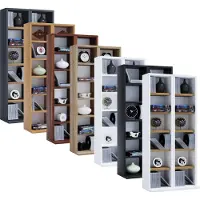 VCM Holz CD DVD Stand Regal Milano