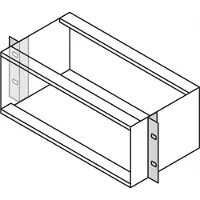 NVent 19"-Winkel Typ F, tiefenvariabel - 19"WINKEL 3HE UNIV. 2STK