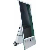 ALLNET Standdisplay 43 Zoll Outdoor Kundenstopper mit Akku oh. Touch