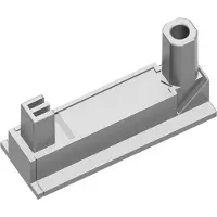 Bachmann Desk2 Klebesockel-Set, weiß