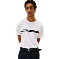 Tommy Hilfiger T-Shirt MW0MW36498 Weiß Regular Fit