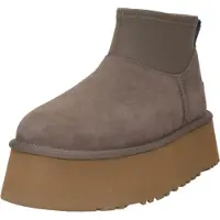Ugg Damen Plateau-Schuhe 1168170, 5 cm Plateauhöhe, warm gefüttert, Dunkelbeige