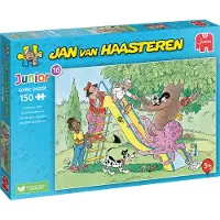 Jan Van Haasteren Junior - Die glatte Rutschbahn (150 Teile), 150 Stück(e), Humor, 5 Jahr(e)
