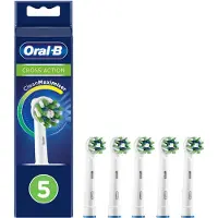 Oral-B CrossAction 80339342, 5 Stück(e), Blau, Weiß, 3 Monat( e), Deutschland, , Alle elektrische tandenborstels, behalve Pulsonic