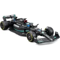 Bburago Mercedes W14 F1 Rennauto 2023 Russell 1:24