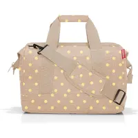 Reisenthel allrounder M metallic dots coffee