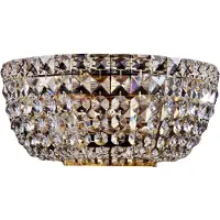 Maytoni Wandleuchte Basfor 2xE14 aus Metall in Gold