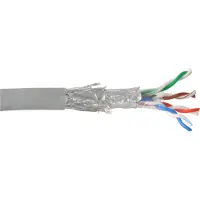 InLine Verlegekabel, SF/UTP, Cat.5e, AWG24 CCA, PVC, 100m, 100 m, Cat5e, SF/UTP (S-FTP), Beige