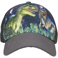 Depesche Dino World Kappe GALAXY - coole Kinderkappe mit Dino-Print