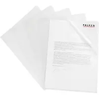 Exacompta Sichthülle, DIN A4, genarbt, 100 Stück, transparent
